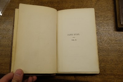 Lot 377 - Bronte (Charlotte). Jane Eyre, 3 volumes, 2nd edition, 1848