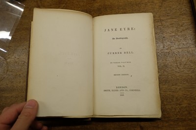 Lot 377 - Bronte (Charlotte). Jane Eyre, 3 volumes, 2nd edition, 1848