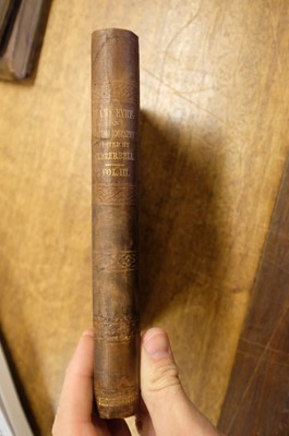 Lot 377 - Bronte (Charlotte). Jane Eyre, 3 volumes, 2nd edition, 1848