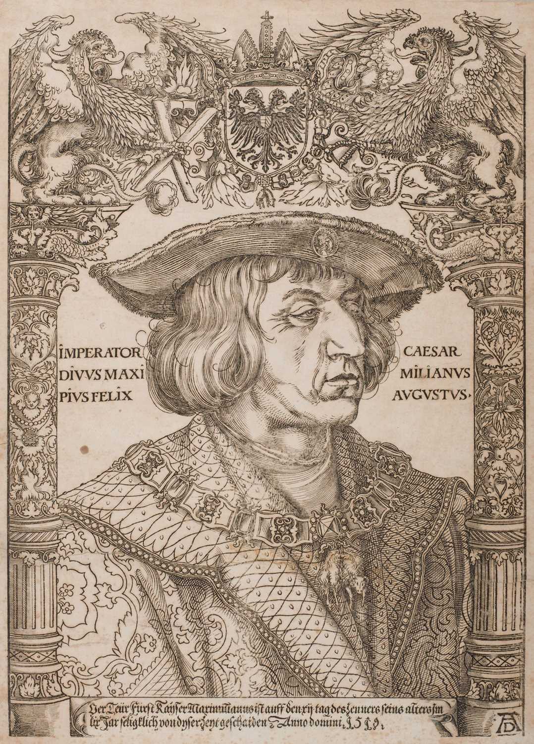 Lot 45 - Dürer (Albrecht, 1471-1528). Emperor Maximilian I, 1519