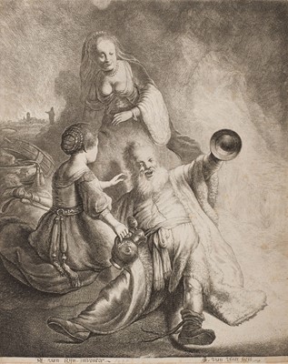 Lot 73 - Vliet (Jan Gillisz. van, circa 1610-1668). Lot and His Daughters, after Rembrandt, 1631