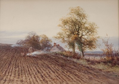 Lot 163 - Stannard (Henry Harry, 1844-1920). Burning Off, & 3 others