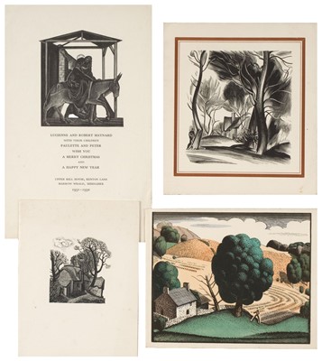 Lot 375 - Maynard (Robert Ashwin, 1888-1966). A Cotswold Valley, 1941