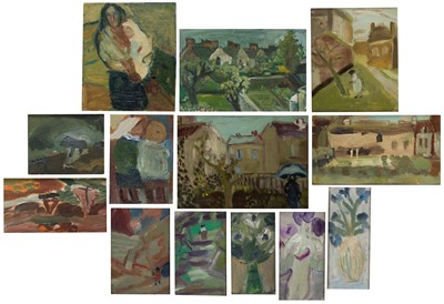 Lot 284 - Hale (Irina, 1932-2022). A small archive of approximately 40 original artworks, oil