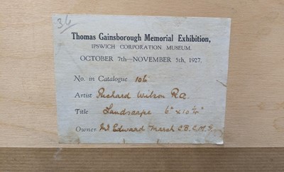 Lot 19 - Wilson (Richard, 1714-1782). View of the Forum at Rome.., circa 1752-56