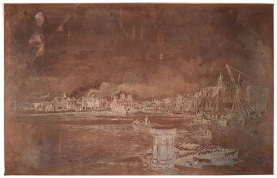 Lot 337 - Banks (Harry, 1869-1947). Bristol docks, circa 1920