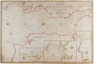 Lot 115 - Sea Chart. Heather (William), A New Chart of Bristol Channel..., circa 1803