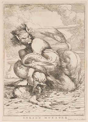 Lot 86 - Old Master Prints and Engravings. A large folio album of 17th, 18th & 19th century