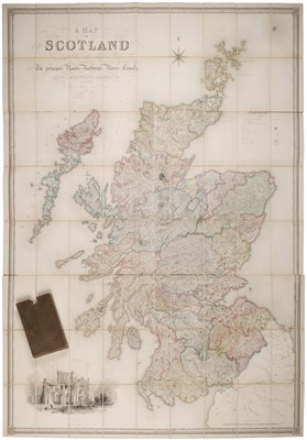 Lot 114 - Scotland. Lewis (S., publisher). A Map of Scotland Divided into Counties..., circa