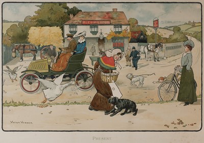 Lot 206 - Venner (Victor). Past [and] Present, published by Richard Wyman, 1903