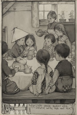 Lot 598 - Attwell (Mabel Lucie, 1879-1964). The Little Tin Soldier, [1909], set of six original illustrations