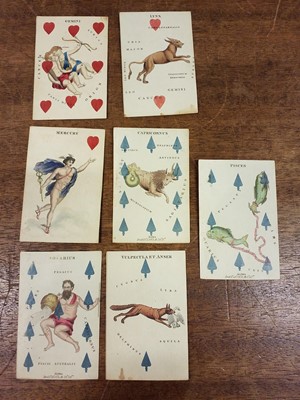 Lot 358 - Hodges (Charles, publisher). Astronomical Playing Cards, London, 1828