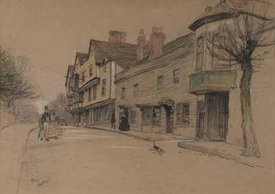 Lot 123 - Aldin (Cecil, 1870-1935). The Kings Head Inn, Chigwell, Essex