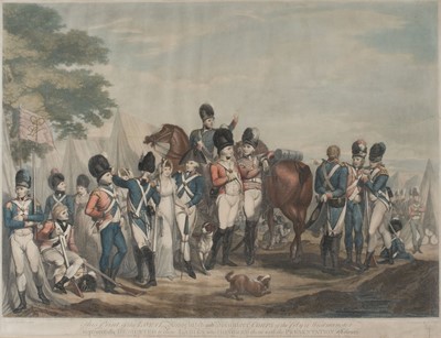 Lot 179 - Place (M.). The Loyal Associated and Volunteer Corps..., 1799