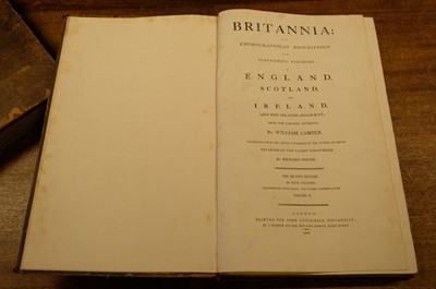 Lot 35 - Camden (William). Britannia: or a Chorographical Description..., 4 volumes, 1806