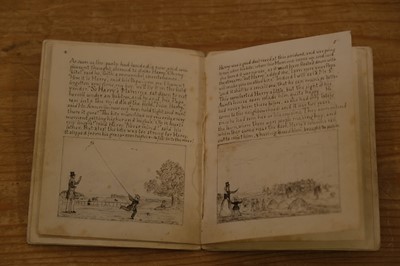 Lot 353 - Manuscript. The Birthday, or, Harry Somerville. With Eight Illustrations, Ballylin, 1842