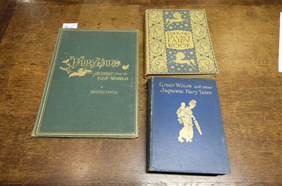 Lot 527 - Goble (Warwick, illustrator). Green Willow and other Japanese Fairy Tales, 1910