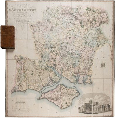 Lot 80 - Hampshire. Greenwood (C. & J. publishers), Map of the County of Southampton..., 1826