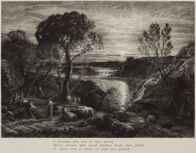 Lot 276 - Palmer (Samuel, 1805-1888). An English Version of the Eclogues of Virgil, 2nd edition, 1884