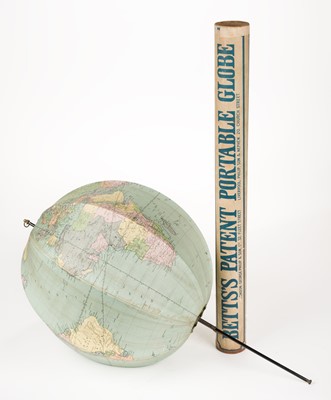 Lot 78 - Globe. Bett's Portable Terrestrial Globe..., circa 1920
