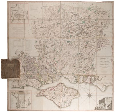 Lot 81 - Hampshire. Milne (Thomas), Hampshire, or the County of Southampton..., 1791
