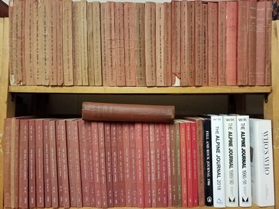 Lot 307 - Mountaineering Journals. A large collection of mid 20th Century & modern mountaineering journals