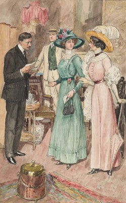 Lot 603 - Rainey (William, 1852-1936). Complete set of original illustrations for The Girls of Merton College