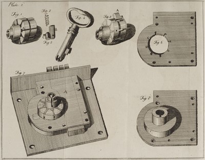 Lot 250 - Bramah (Joseph). A Dissertation on the Construction of Locks, [1785?]