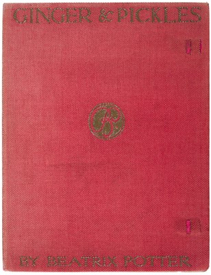 Lot 445 - Potter ( Beatrix). Ginger & Pickles, 1st edition, London: Frederick Warne, 1909, trial binding