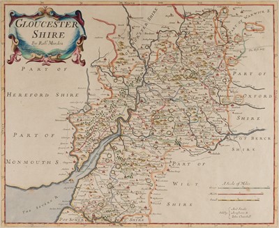 Lot 66 - British County Maps. A collection of 24 Maps, mostly 19th-century