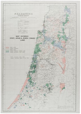 Lot 107 - Palestine. Palestine North Sheet, 1945