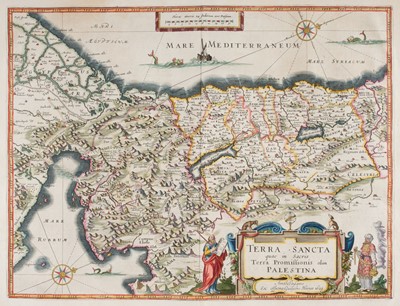Lot 82 - Holy Land. Blaeu (G.), Terra Sancta..., circa 1640