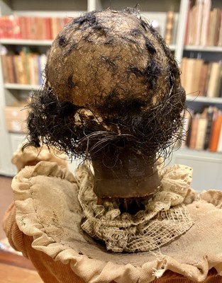 Lot 362 - Black Banjo-Player Automaton. An inoperative automaton, attributed to Gustav Vichy, Paris, c. 1900