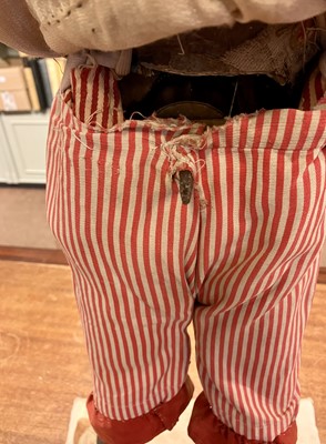 Lot 362 - Black Banjo-Player Automaton. An inoperative automaton, attributed to Gustav Vichy, Paris, c. 1900