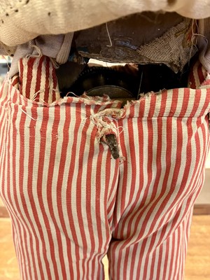 Lot 362 - Black Banjo-Player Automaton. An inoperative automaton, attributed to Gustav Vichy, Paris, c. 1900