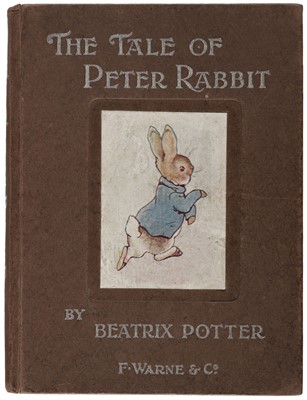 Lot 430 - Potter (Beatrix). The Tale of Peter Rabbit, 1st edition, London: Frederick Warne, [1902]