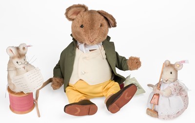 Lot 501 - Steiff. The Mouse Tailor, 2003, wool plush and others