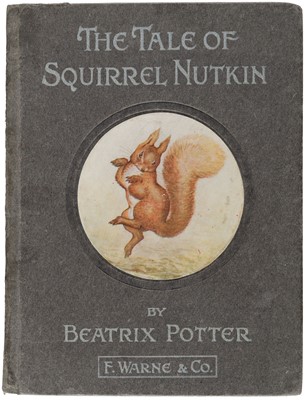 Lot 438 - Potter (Beatrix). The Tale of Squirrel Nutkin, 1st edition, London: Frederick Warne and Co., 1903