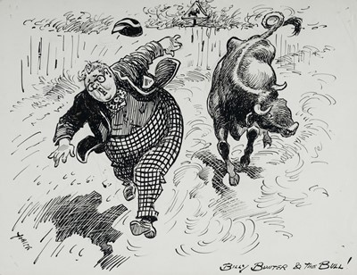 Lot 619 - Chapman (Charles Henry, 1879-1972). Billy Bunter, 11 original illustrations, pen and ink