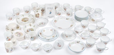Lot 477 - Wedgwood. Peter Rabbit Tea Set, Frederick Warne and Co, late 20th century