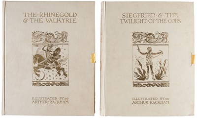 Lot 557 - Rackham (Arthur, illustrator) The Rhinegold & the Valkyrie, 1910