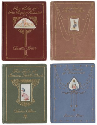 Lot 446 - Potter (Beatrix). The Tale of the Flopsy Bunnies, 1st deluxe edition, London: Frederick Warne, 1909
