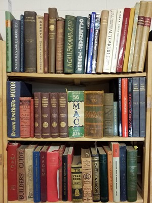 Lot 315 - Trade Catalogues. A large collection of early to mid 20th Century trade catalogues & motoring reference