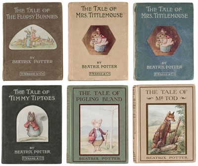 Lot 447 - Potter (Beatrix). The Tale of The Flopsy Bunnies, 1st edition, London: Frederick Warne and Co., 1909