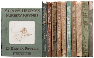 Lot 437 - Potter (Beatrix). The Tale of Squirrel Nutkin, 1st edition, London: Frederick Warne and Co., 1903