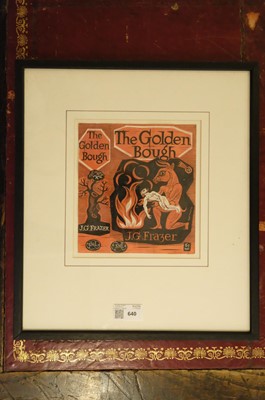Lot 640 - Fraser (Eric, 1902-1983). Original design for The Golden Bough by J. G. Frazer, circa 1963