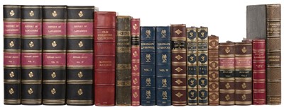 Lot 31 - Baines (Edward). History of the County Palatine and Duchy of Lancaster, 4 vols., 1836