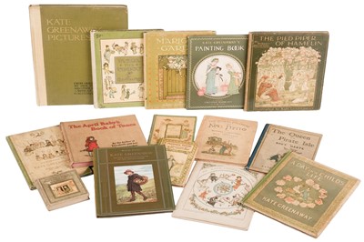 Lot 534 - Greenaway (Kate). Language of Flowers, 1st edition, 1884..., and others