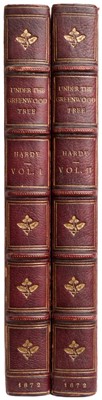 Lot 414 - [Hardy, Thomas]. Under the Greenwood Tree, 2 volumes, 1st edition, 1872