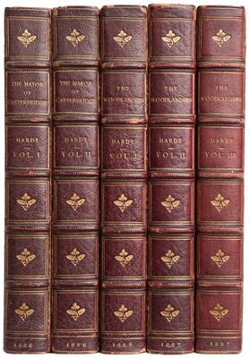 Lot 424 - Hardy (Thomas). The Mayor of Casterbridge, 2 volumes, 1st edition in book form, 1886